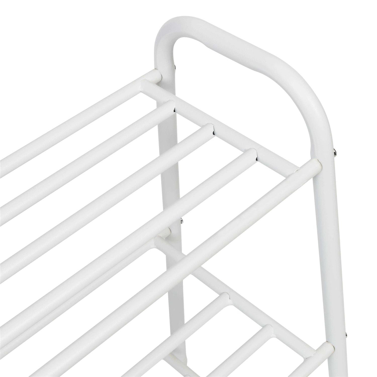 Honey Can Do 3-Shelf Steel Shoe Rack - Image 5
