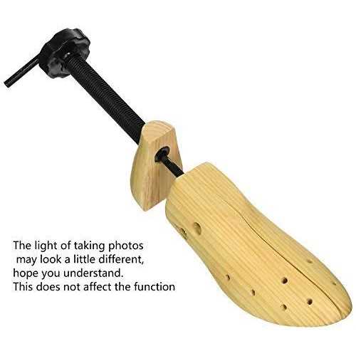 West Light 2 Way Cedar Shoe Trees Wooden Shoe Stretcher,Adjustable Large Size for Men and Women - Image 4