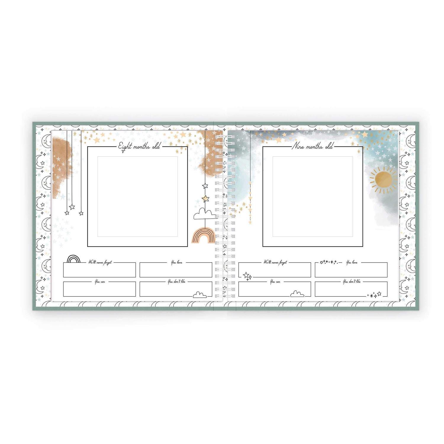 Lucy Darling Celestial Skies Luxury Memory Baby Book - Image 4