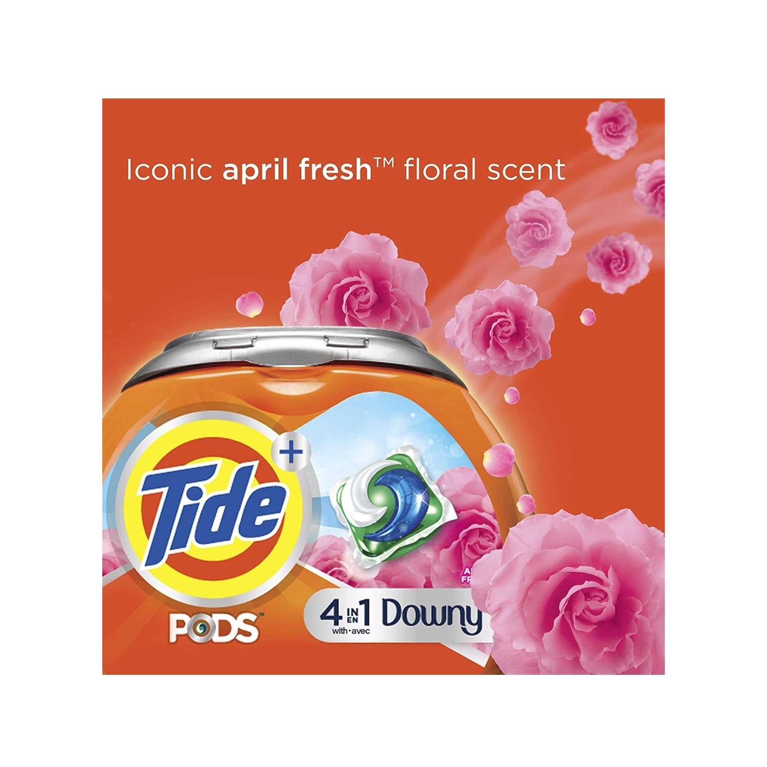 Tide Pods Laundry Detergent Pacs with Downy - Image 5