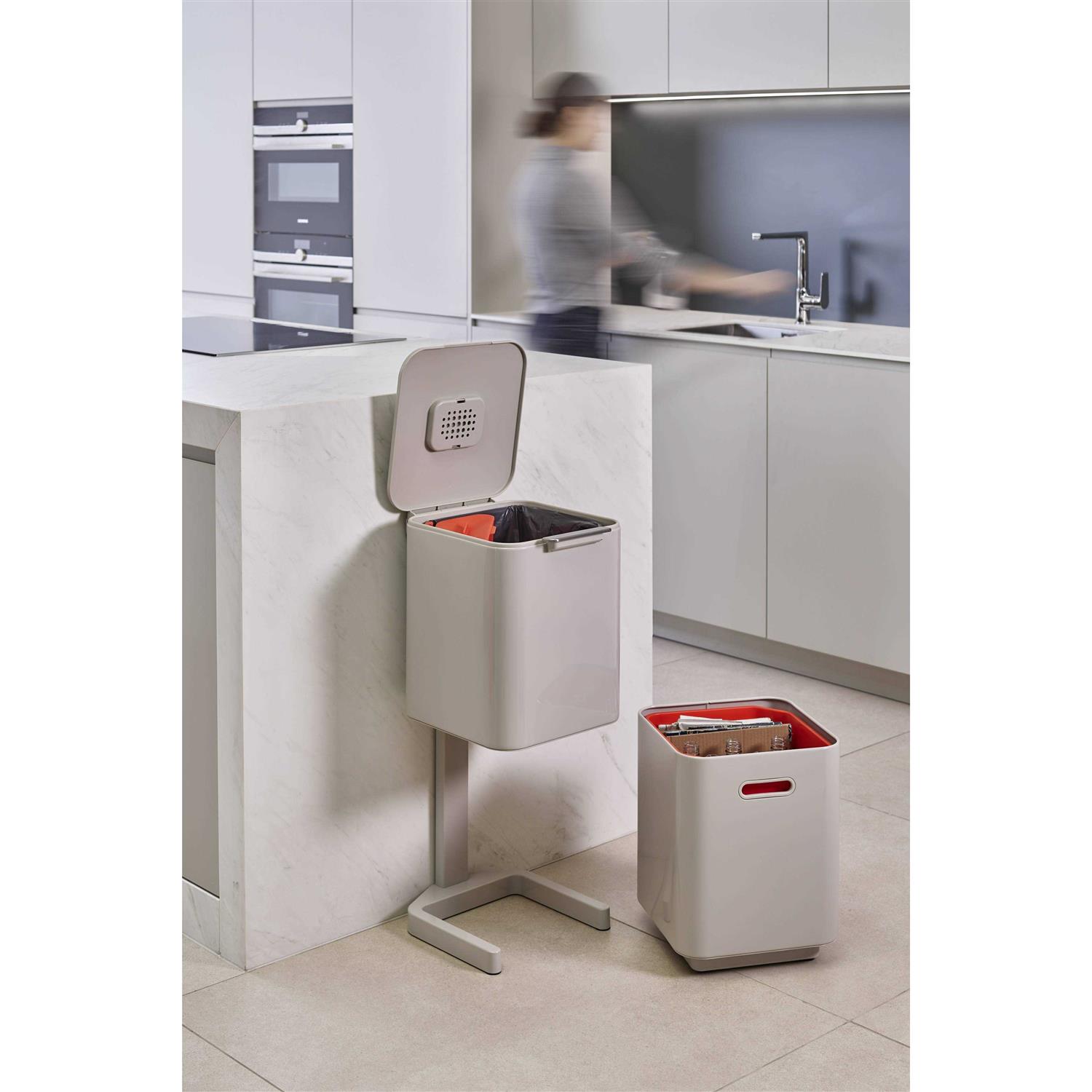 Joseph Joseph Totem Compact 40L Waste Recycling Bin - Image 4