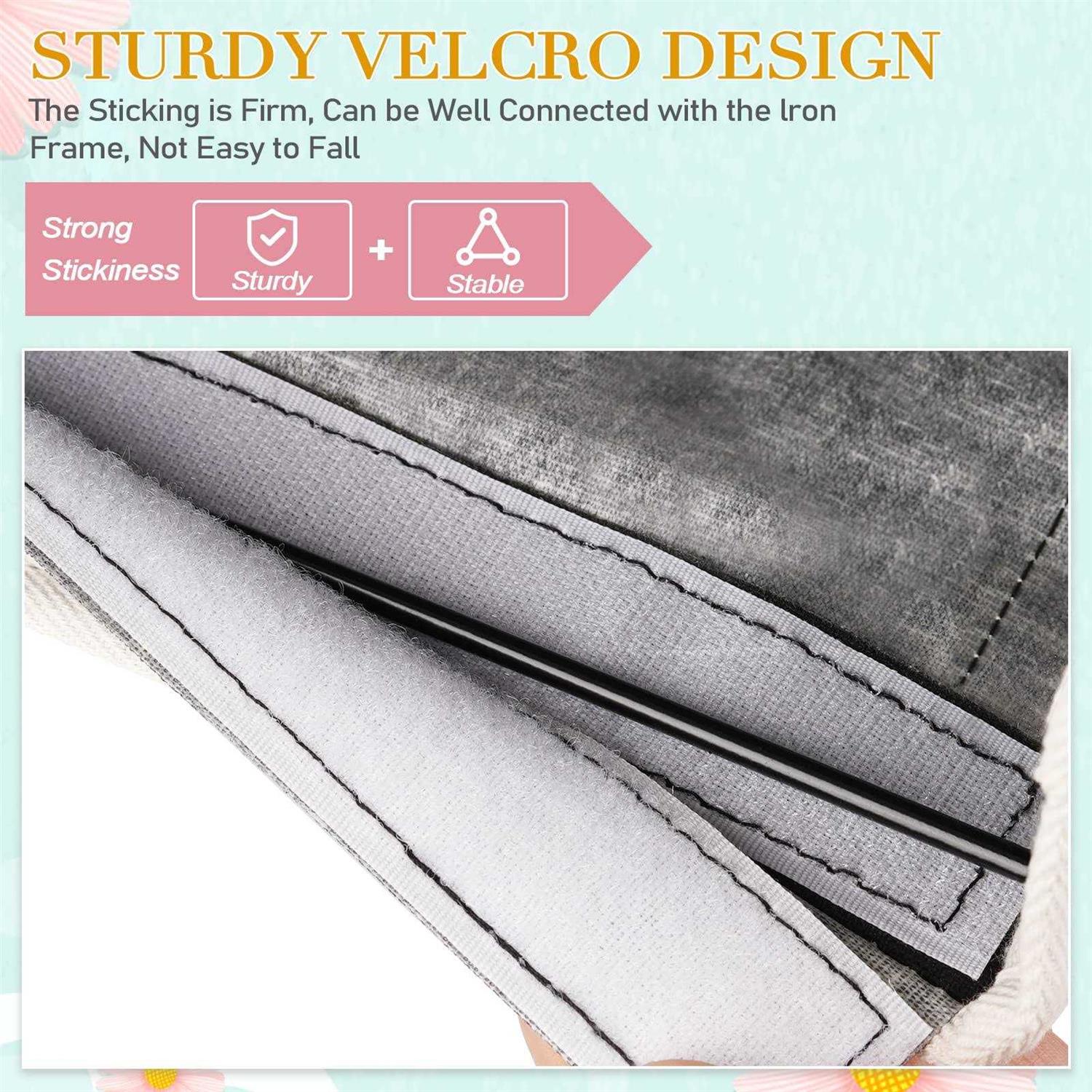 Ozzptuu Bedside Storage Caddy/Bedside Hanging Storage Bag for Headboards Bunk Beds Dorm Rooms Book Phone Magazine Holder - Image 4