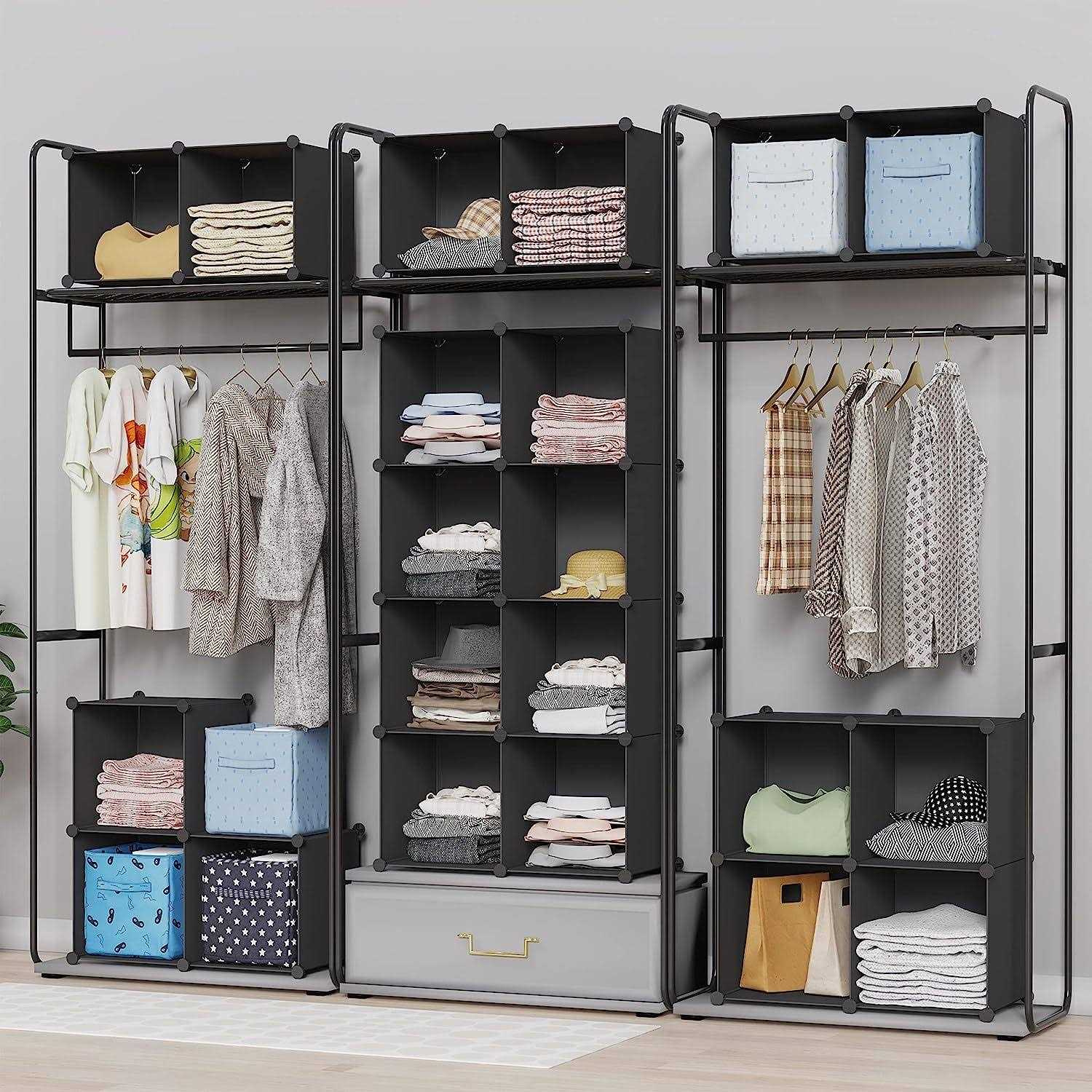 Homidec Closet Organizer, 9-Cube Closet Organizers And Storage,, And Wardrobe - Image 3