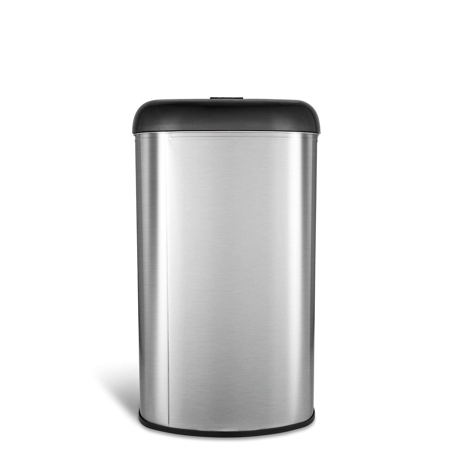 Nine Stars 13.2-Gal. Stainless Steel Open Top Trash Can - Image 3