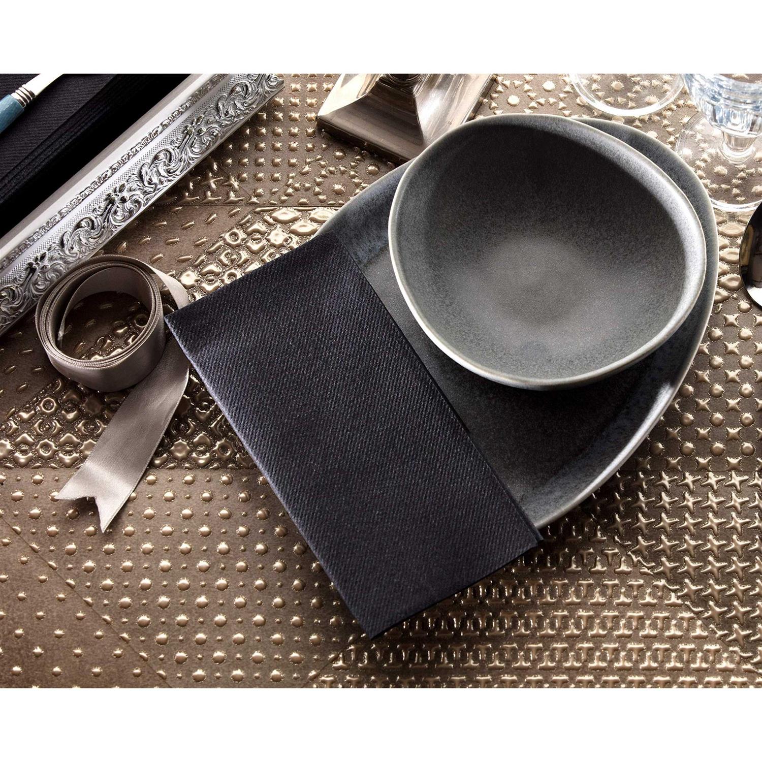 Napkins Linen Feel Guest Disposable Cloth Like Paper Dinner Napkins - Image 5