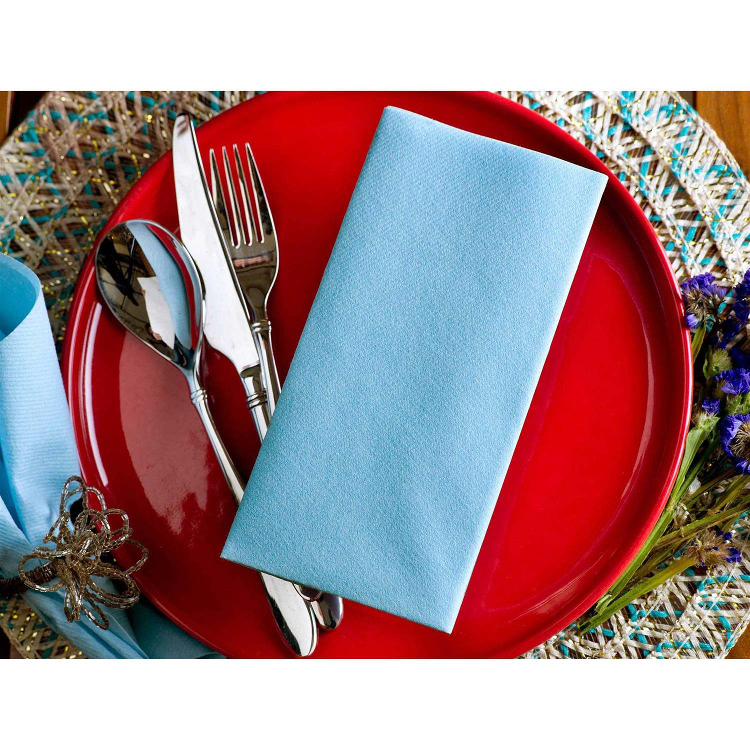 Napkins Linen Feel Guest Disposable Cloth Like Paper Dinner Napkins - Image 5