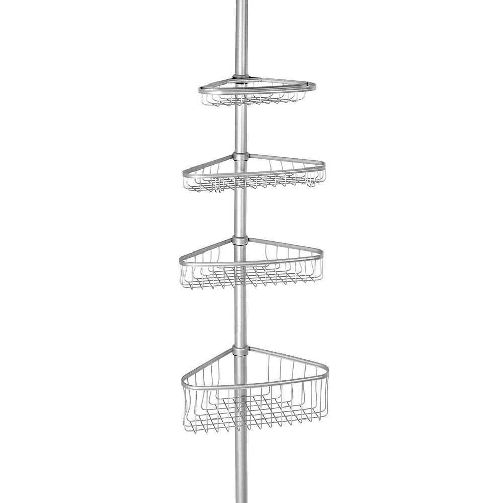 InterDesign Shower & Bath Tension Pole Caddy Set - Image 4
