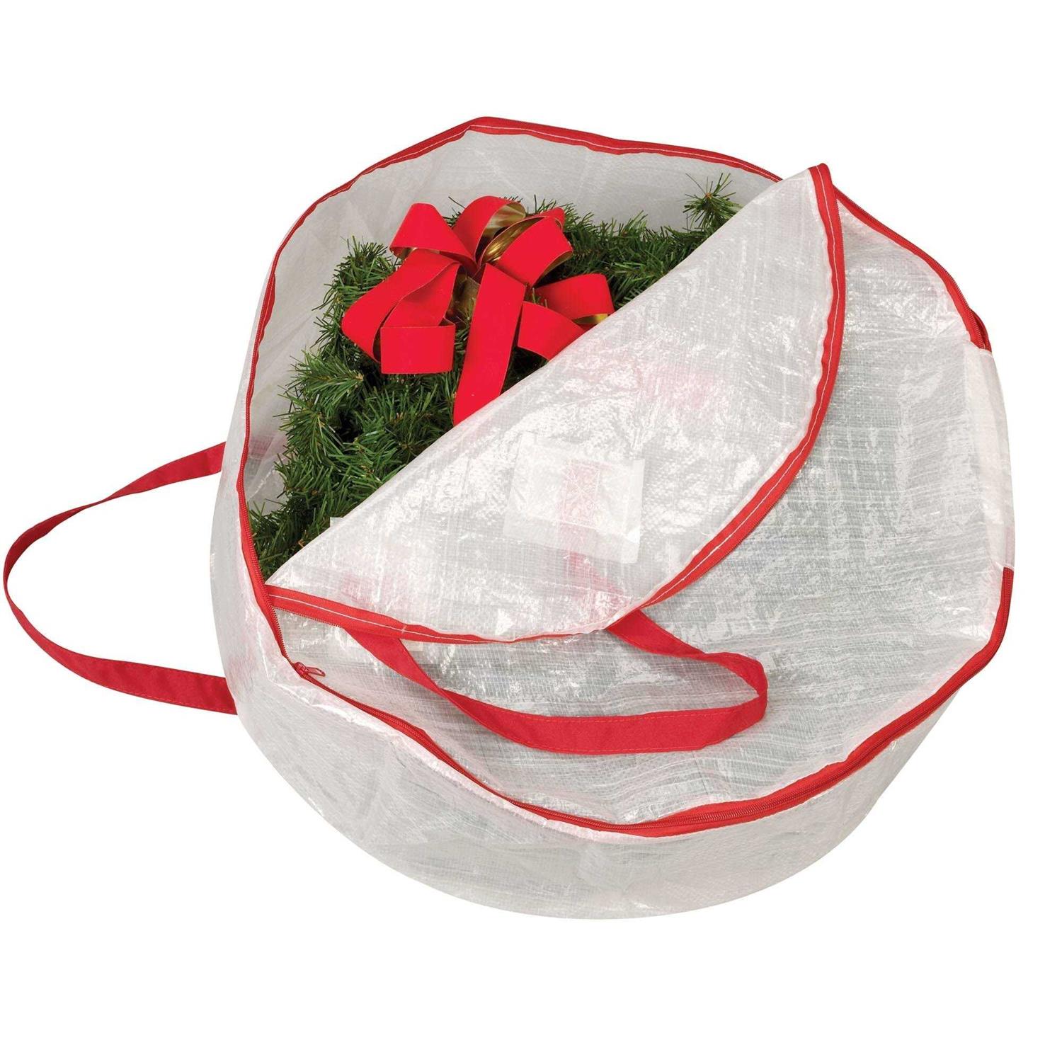Household Essentials MightyStor Holiday Wreath Storage Bag - Image 3