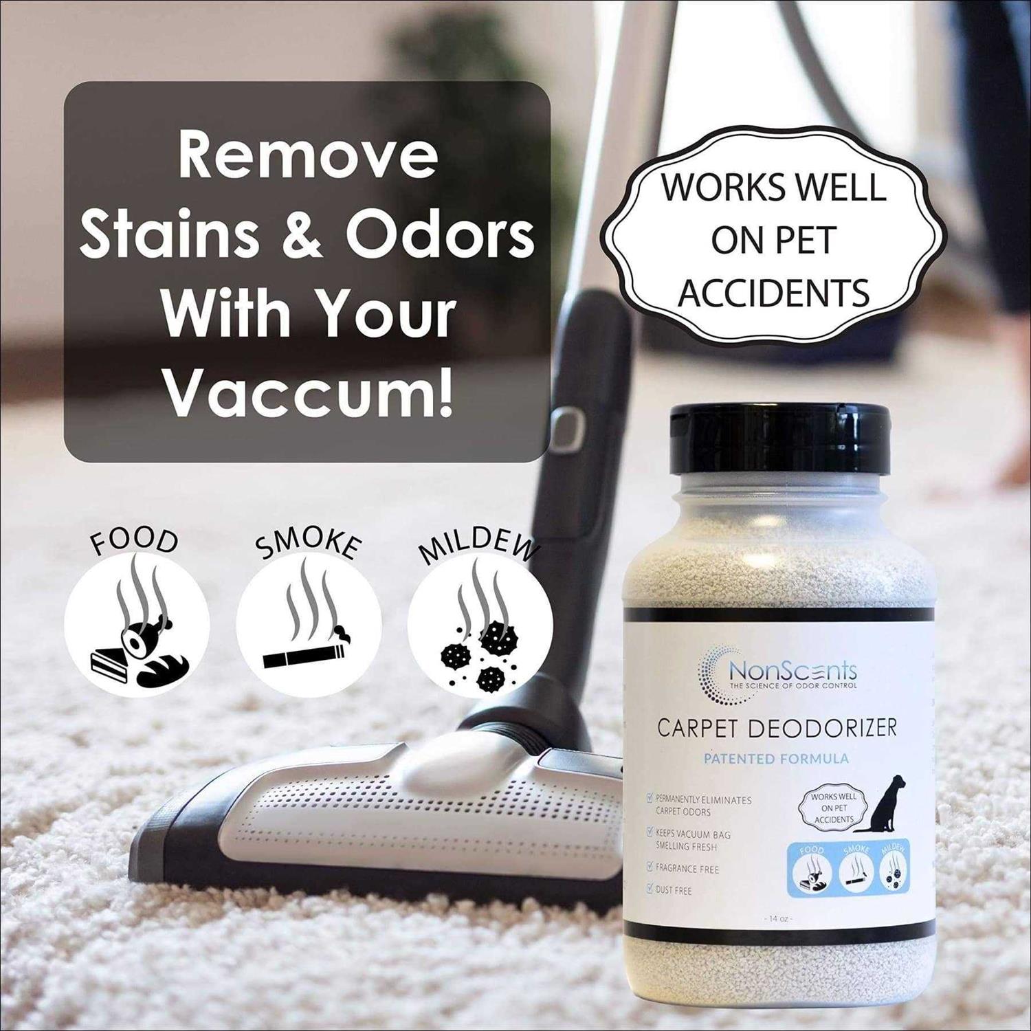 Nonscents Carpet Odor Eliminator Fragrance Free Pet and Dog Carpet Deodorizer - Image 3