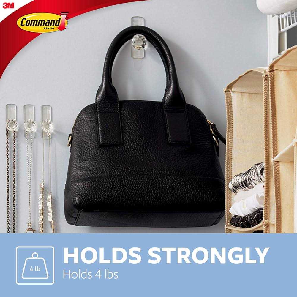 Command Clear Medium Crystal Hooks - Image 3