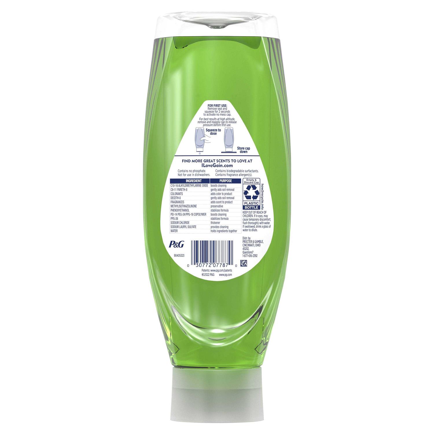 Gain EZ Squeeze Dishwashing Liquid Dish Soap - Image 4