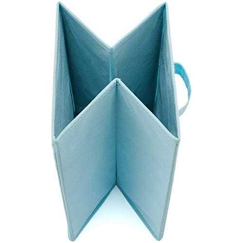 HOMESTO 11-Inch Fabric Foldable Storage Cubes Organizer with Handles - Image 5