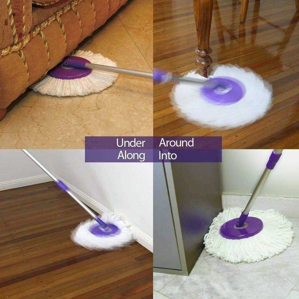 3 Pack 360 Spin Magic Mop Replacement Head - Image 3