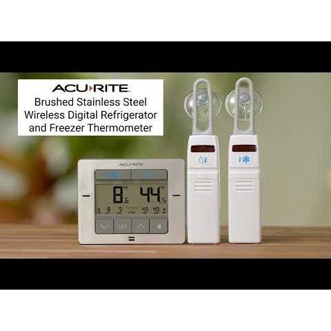 AcuRite Brushed SS Digital Thermometer 00515M - Image 4