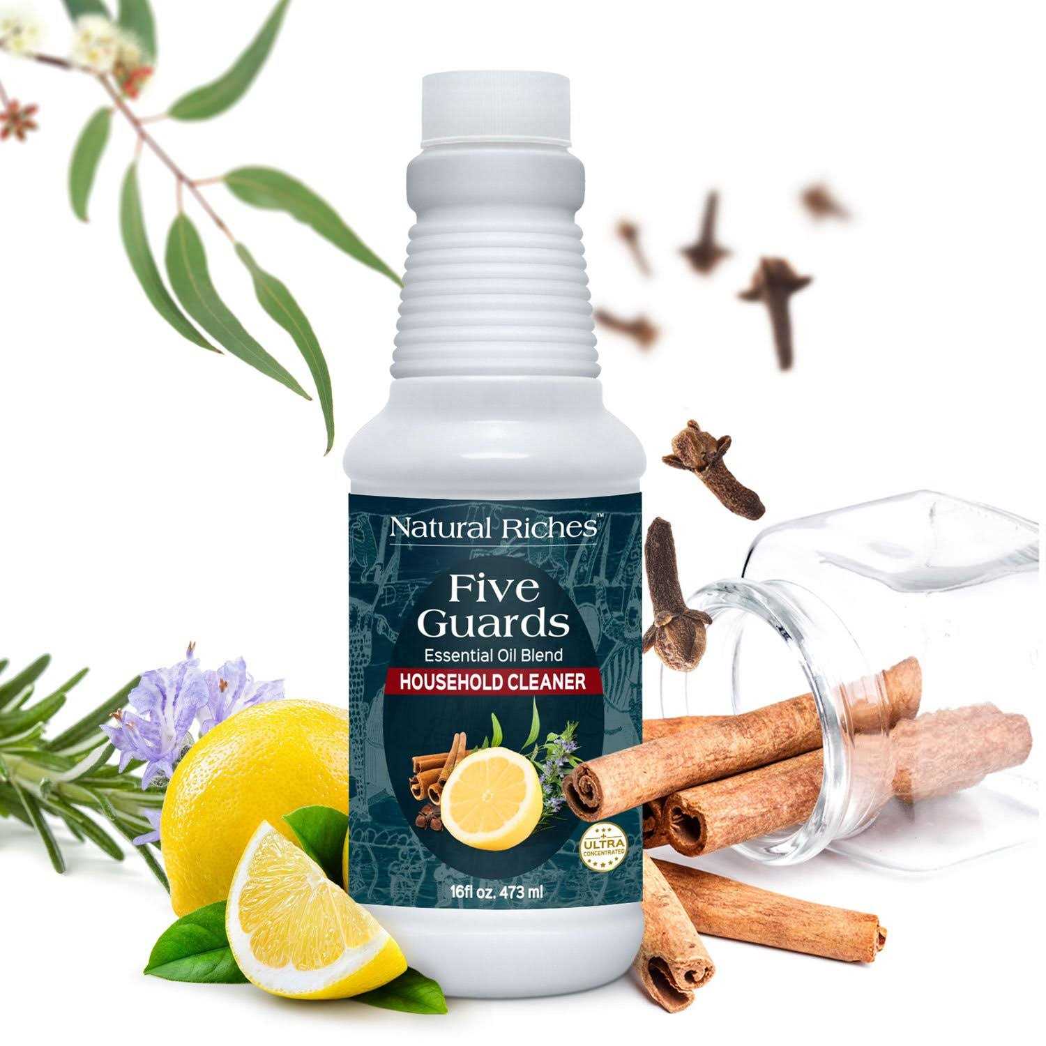 Natural Riches Household Cleaner Concentrate Five Guards Tales of French Thieves Essential oil Blend Household Cleaner - Image 3