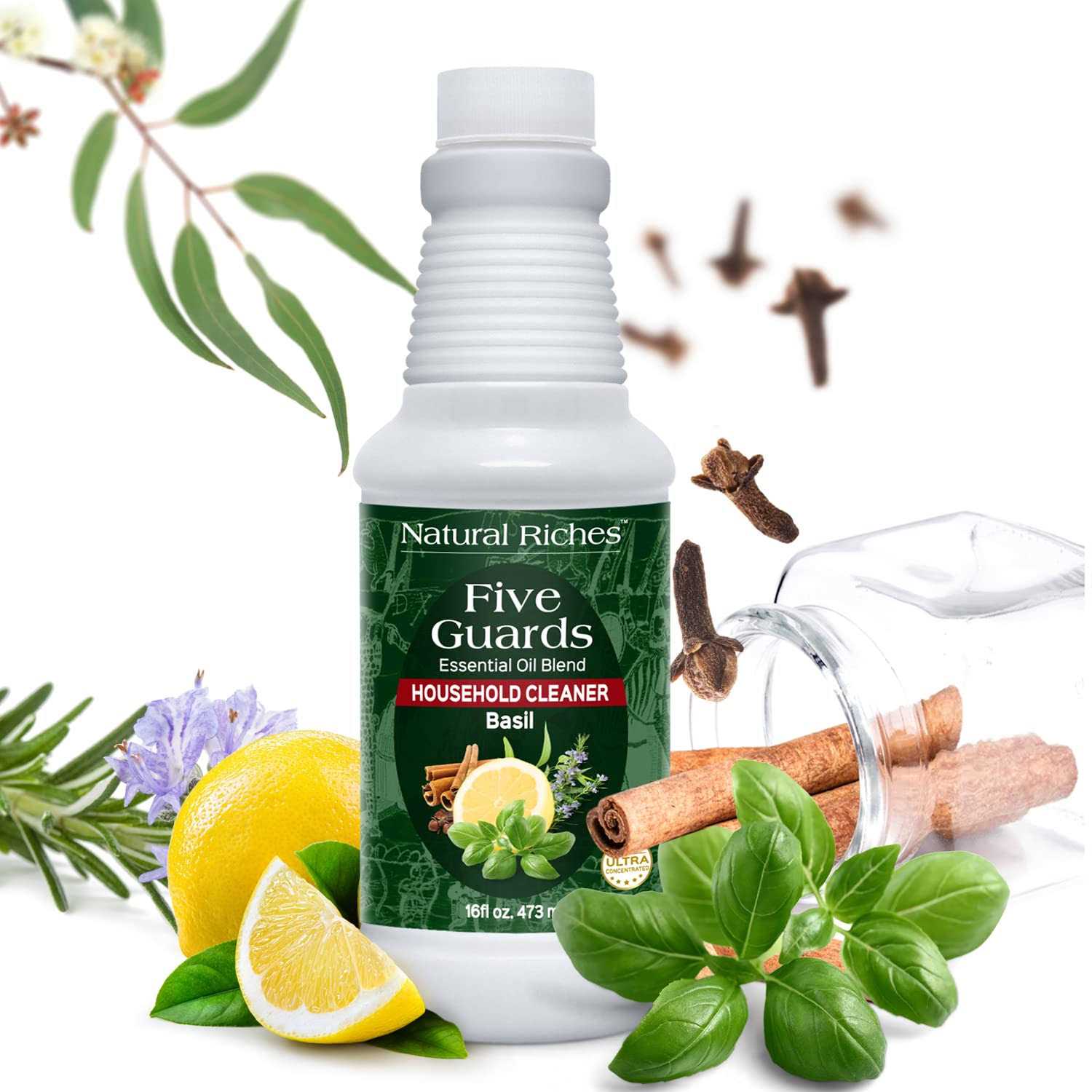 Natural Riches Household Cleaner Concentrate Five Guards Tales of French Thieves Essential oil Blend Household Cleaner - Image 3