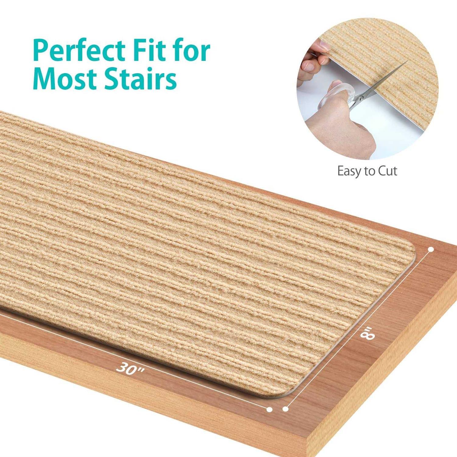 ToStair Non-Slip Stair Treads for Wooden Steps,8 X 30 - Image 5