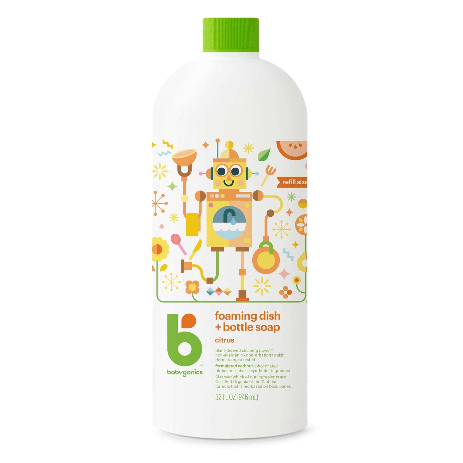 Babyganics Foaming Dish & Bottle Soap - Image 4