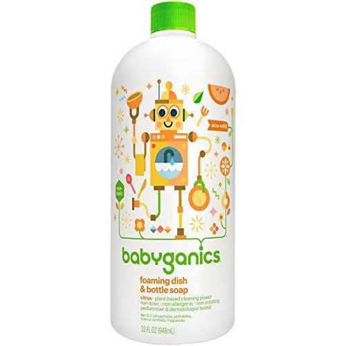 Babyganics Foaming Dish & Bottle Soap - Image 5
