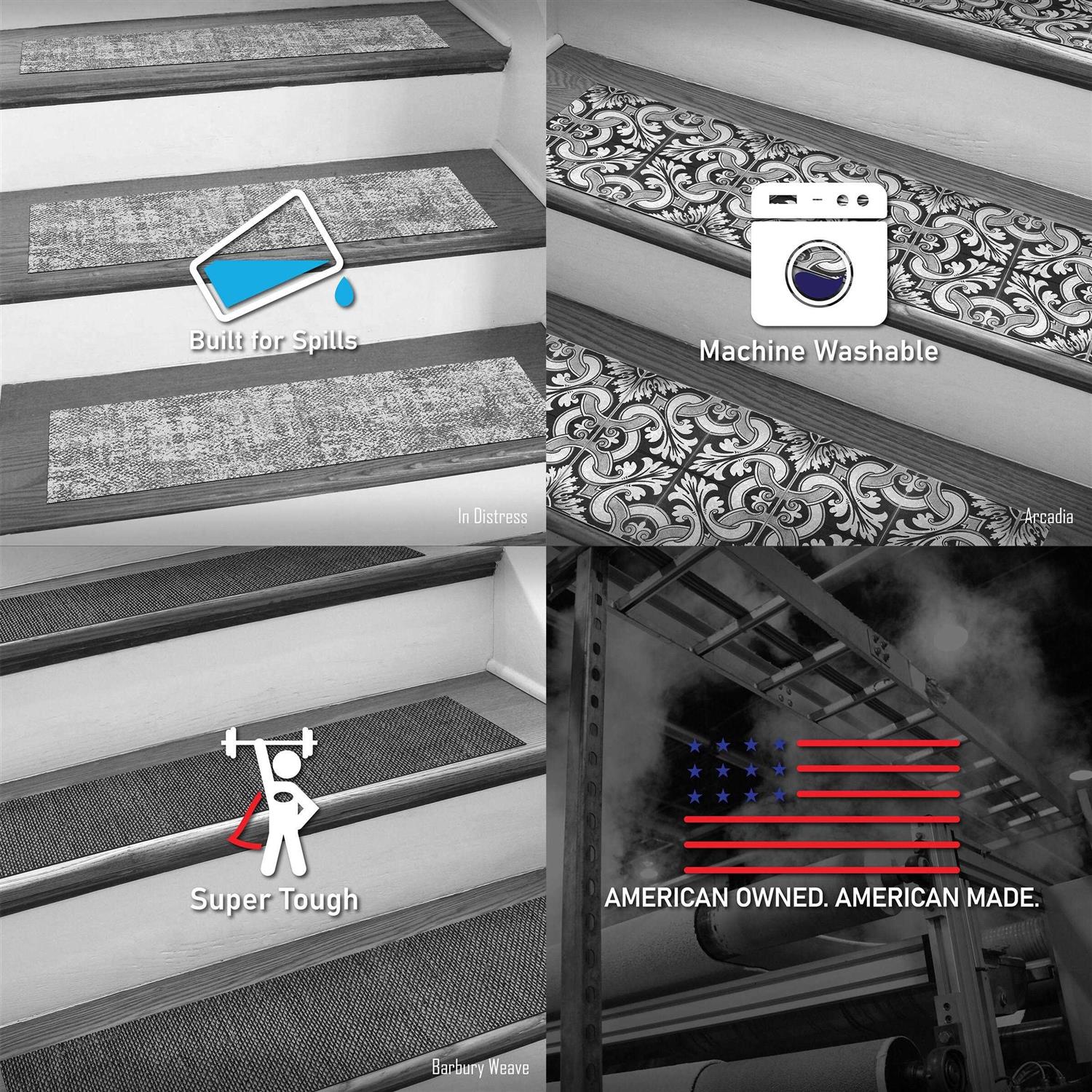 FlorArt Blue Stair Tread Bungalow Flooring - Image 3