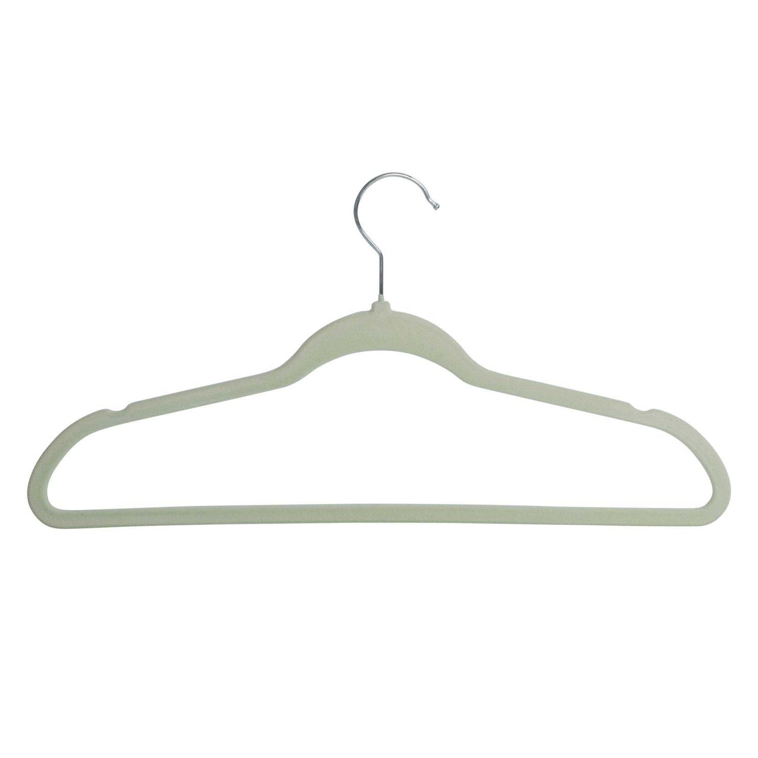 Honey Can Do Slim-Profile Non-Slip Velvet Hangers - Image 5