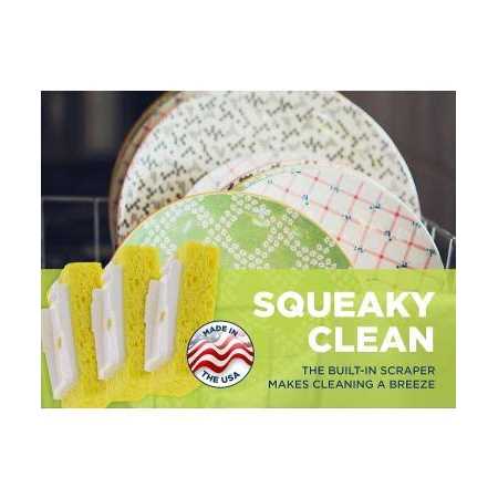 Arrow Home Products Arrow Dish Wand Sponge Refills 6 Pack Replacement Sponge Heads for Dish Wand - Image 3