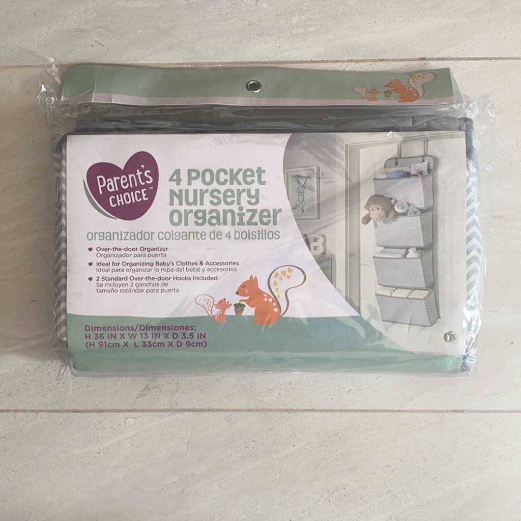 Parent's Choice 4 Pocket Nursery Organizer - Image 4