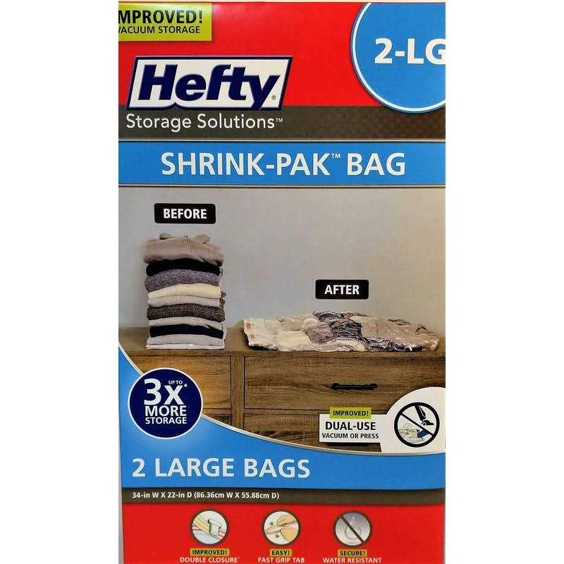 Hefty Shrink-pak Vacuum Seal Bags - Image 5