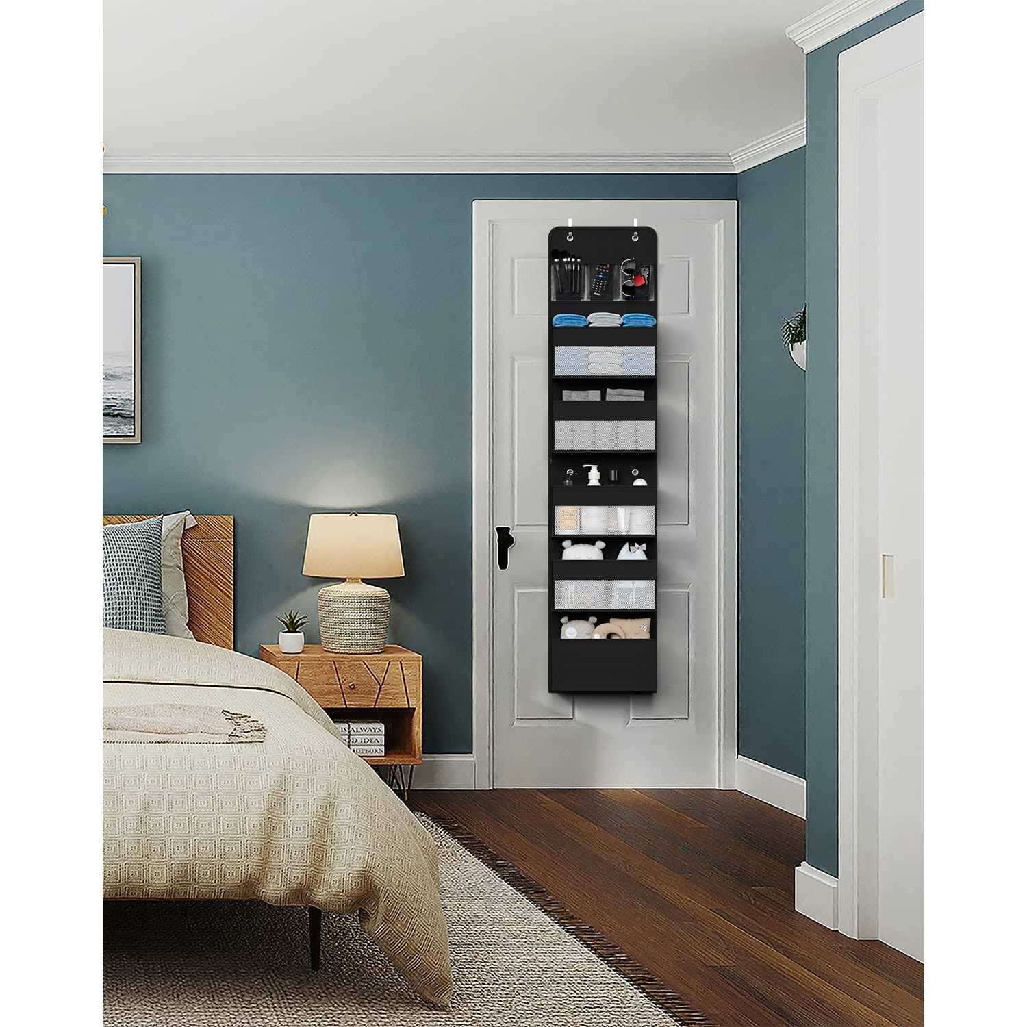 Hioya Over Door Organizer 6 Shelf Camper Storage RV Bathroom Storage - Image 4