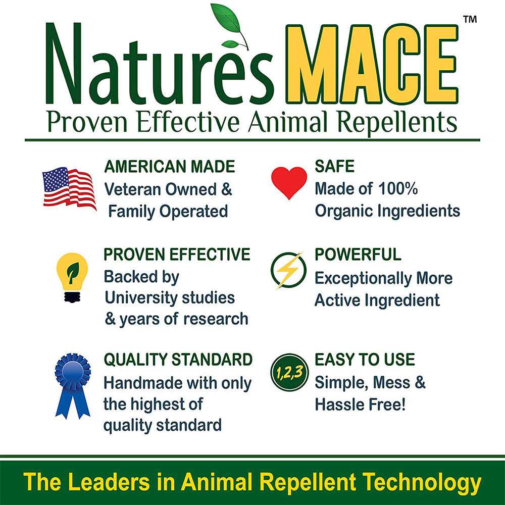 Nature's Mace Peppermint Rodent Mouse Repellent 1 Gallon Ready-to-Use Spray Treats 5,600 Sq Ft - Image 3