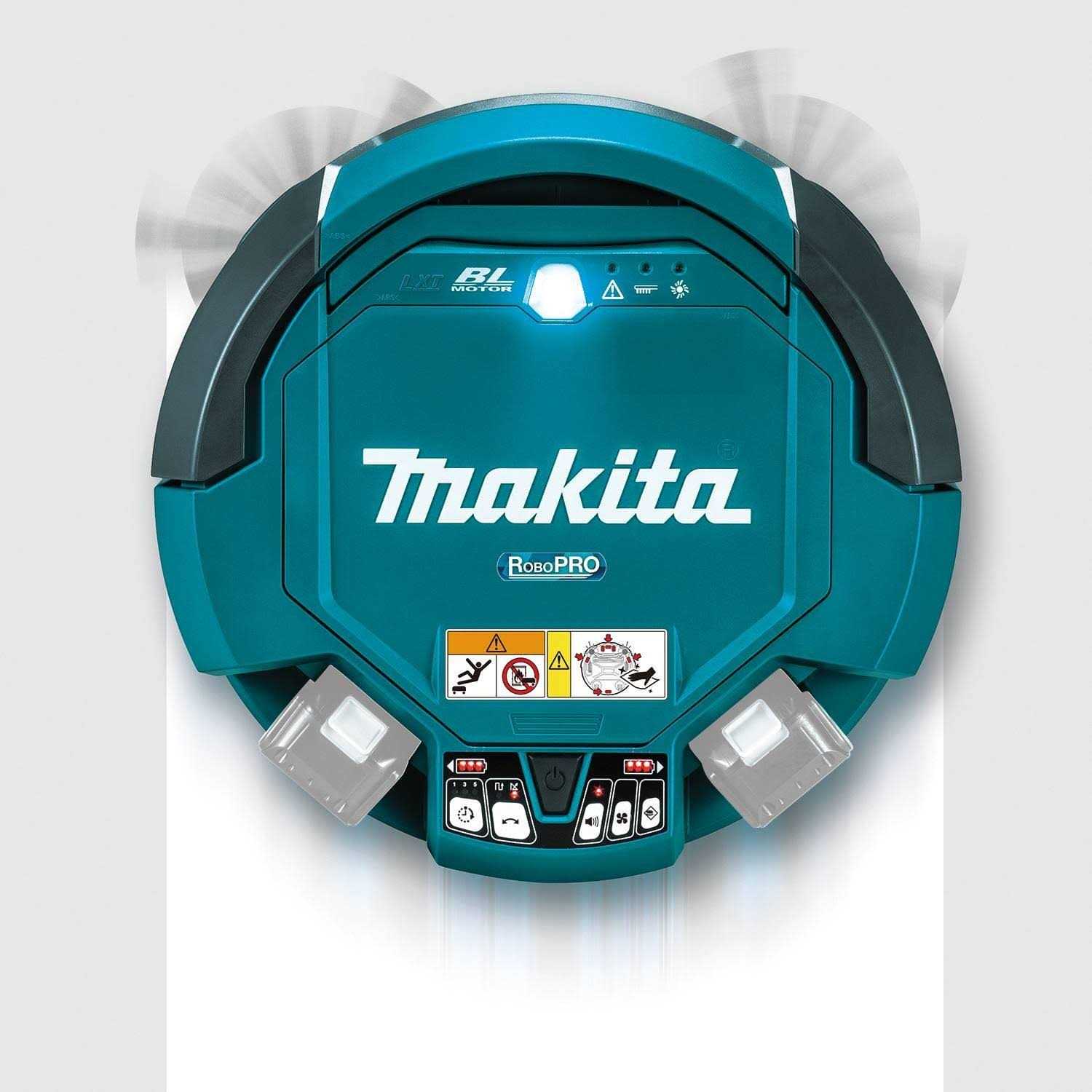 Makita DRC200Z 18V X2 LXT Brushless Cordless Robotic Vacuum - Image 3