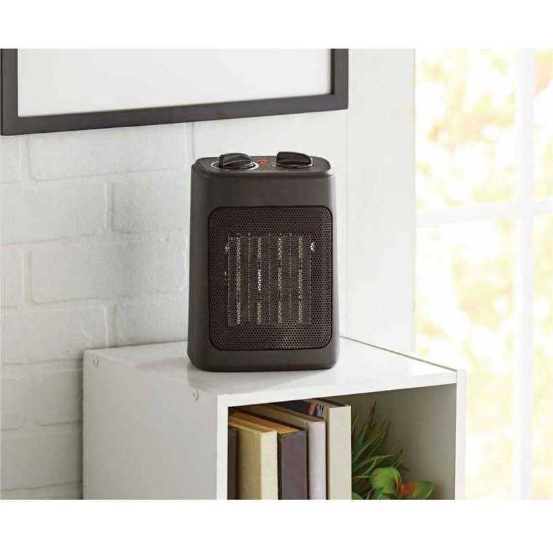 Mainstays 1500w Ceramic Fan-Force Electric Space Heater - Image 4