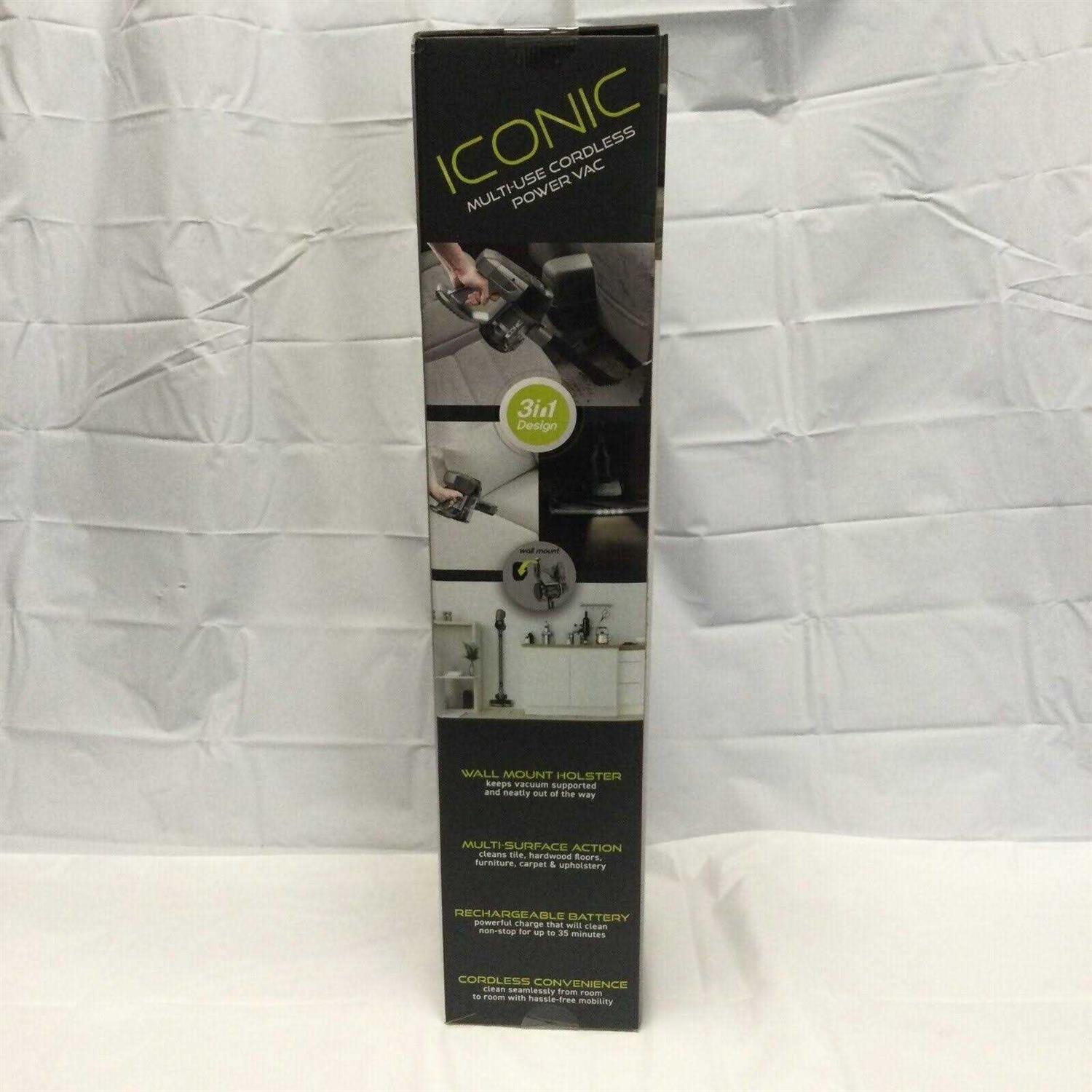 ICONIC Cordless Power 3-in-1 Stick Vacuum Gray One - Image 5