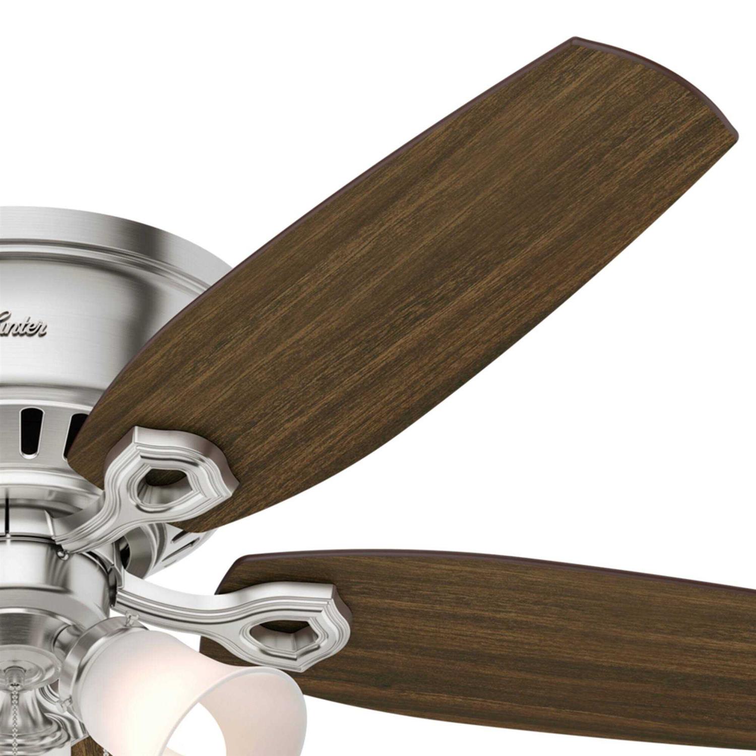 Hunter Fan Builder Low Profile Ceiling Fan with Light 53327 - Image 3