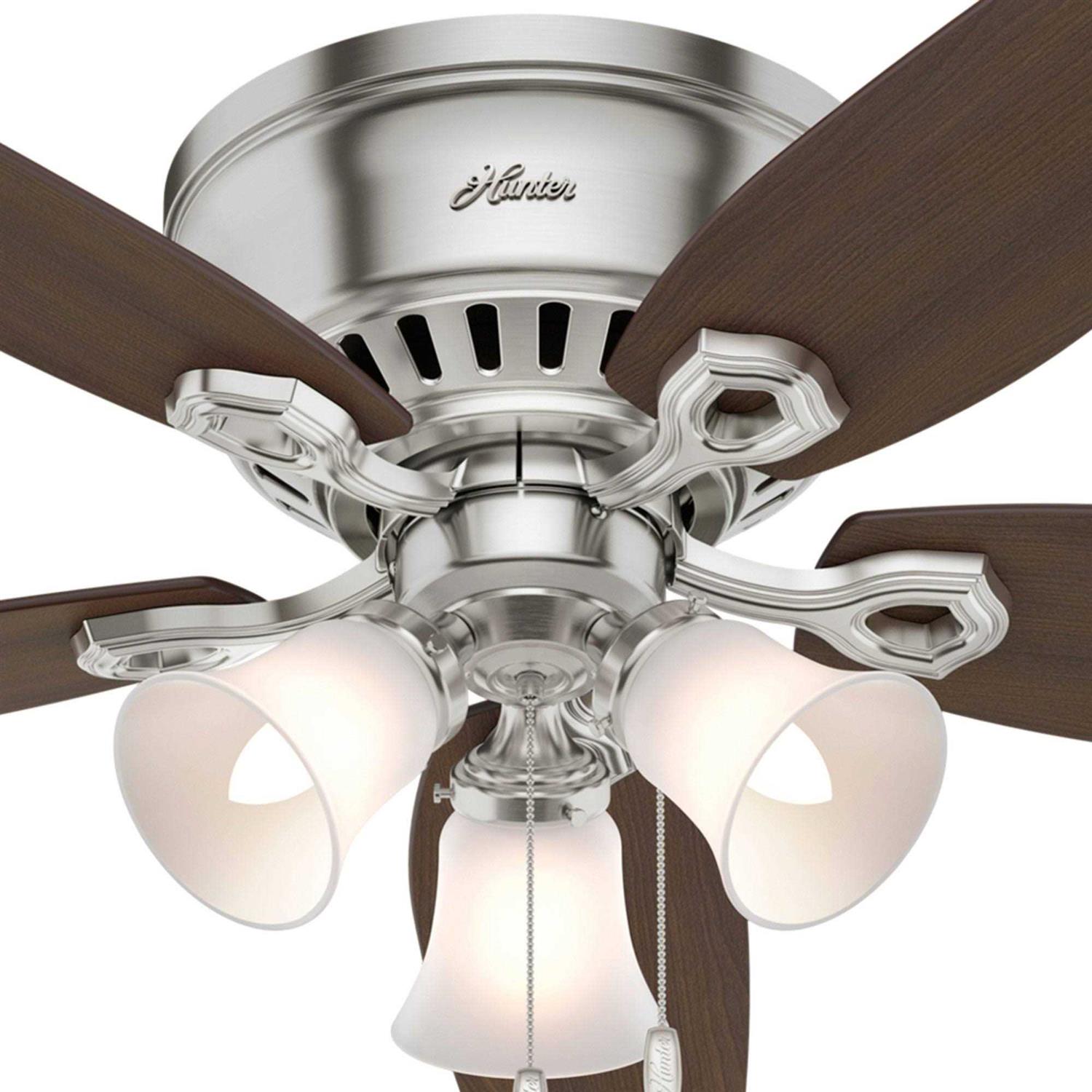 Hunter Fan Builder Low Profile Ceiling Fan with Light 53327 - Image 4