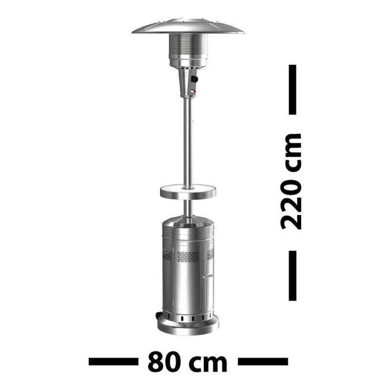 Member's Mark Stainless Steel Patio Heater with LED Table - Image 4