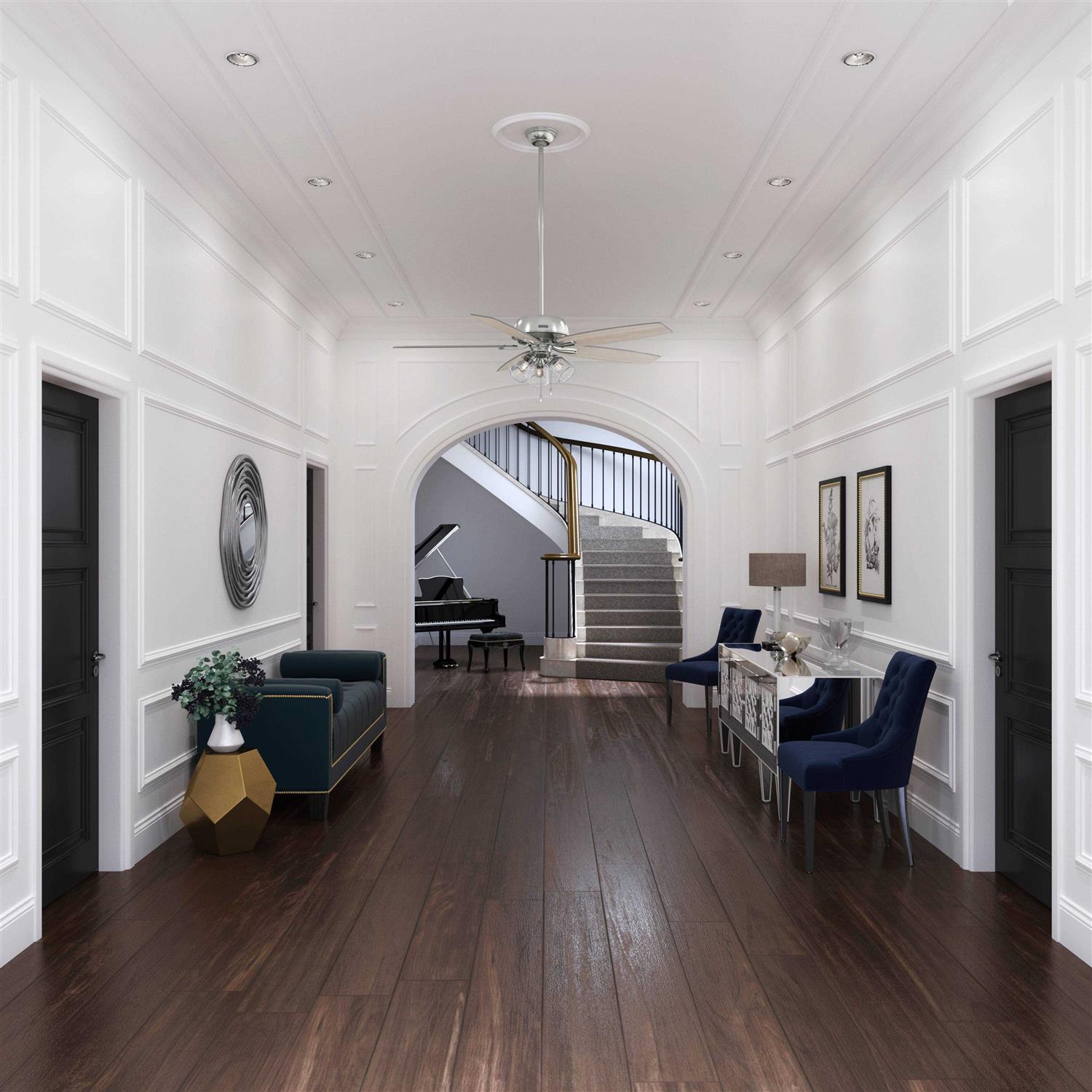 Hunter Dondra 17.87 LED Ceiling Fan - Image 4