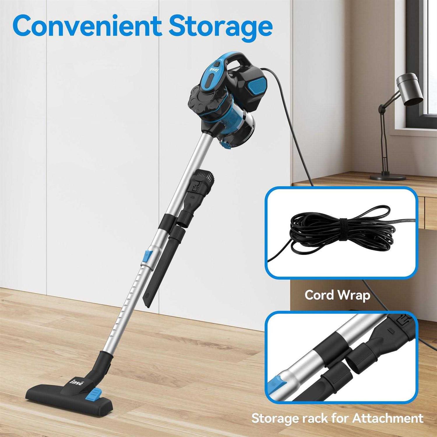 Inse I5 Corded Vacuum Cleaner Stick Vacuum Cleaner 18kpa Powerful Suction with 600w Motor - Image 5