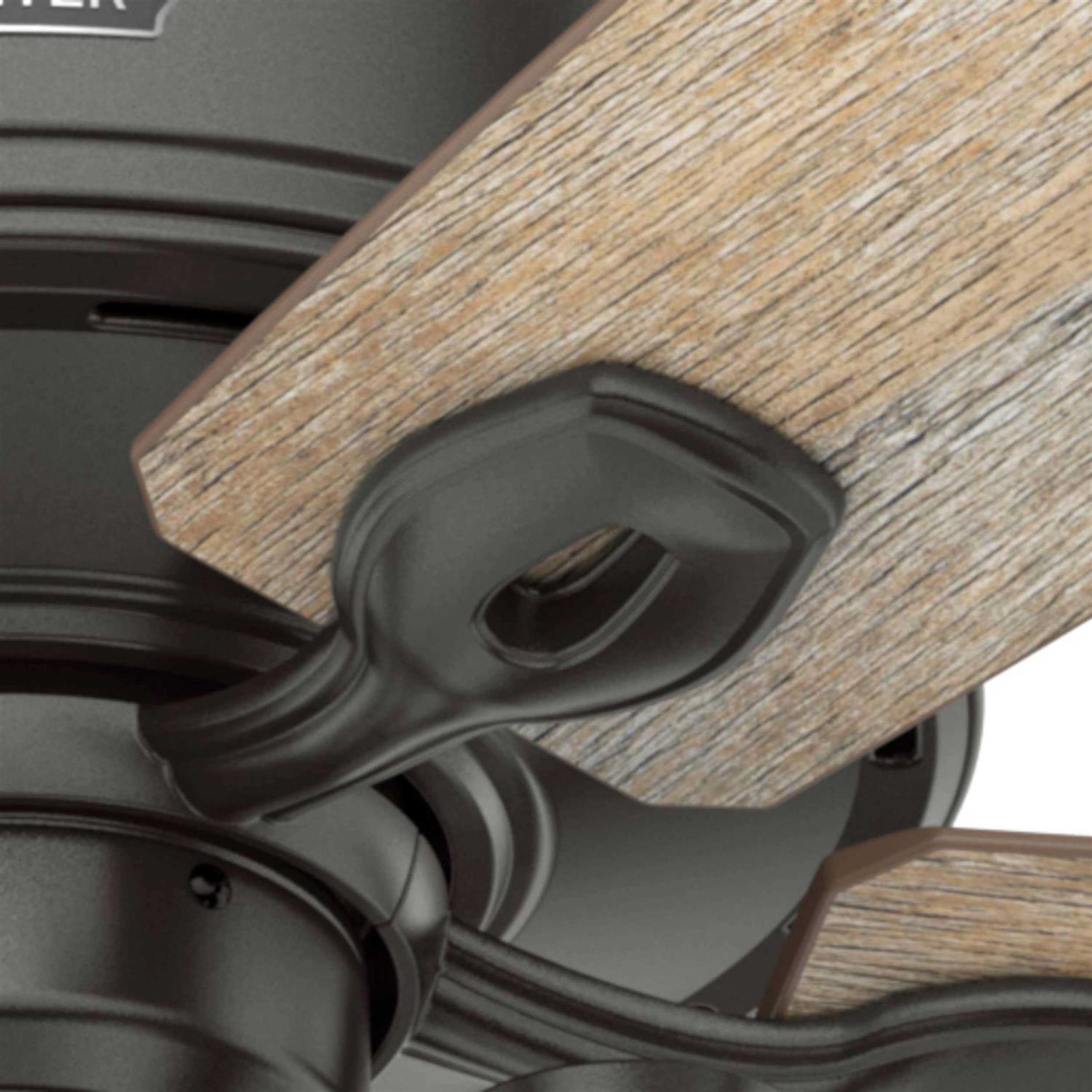 Hunter LED Indoor Noble Bronze Ceiling Fan with Light & Remote 51805 - Image 5