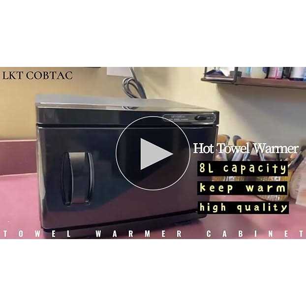 LKT COBTAC Hot Towel Warmer,Medium Towel Warmer Cabinet,Spa Hot Towel Caddy for Facial - Image 3