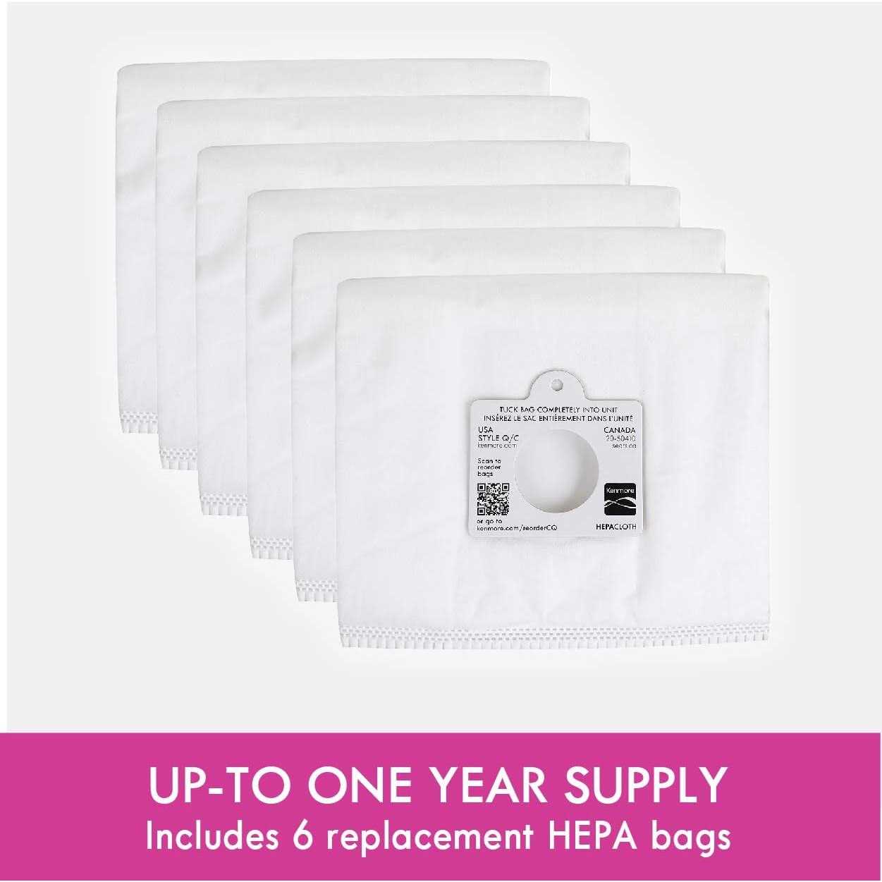 Kenmore Type Q Hepa Canister Vacuum Bags - Image 5