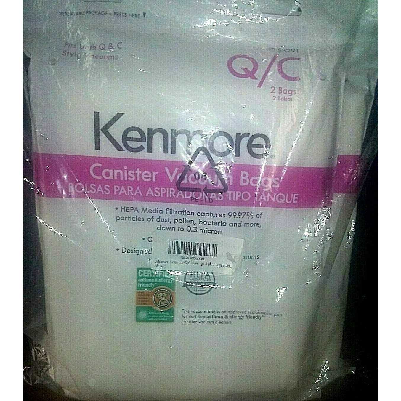 Kenmore Type Q Hepa Canister Vacuum Bags - Image 3