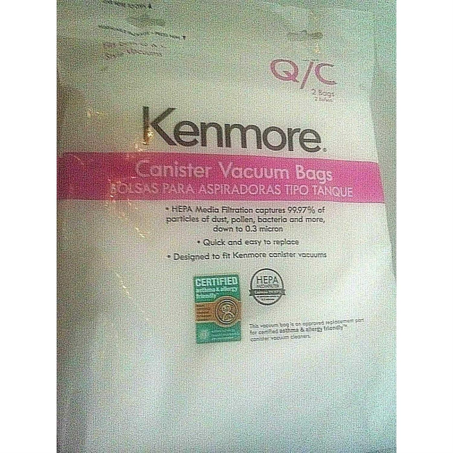 Kenmore Type Q Hepa Canister Vacuum Bags - Image 5