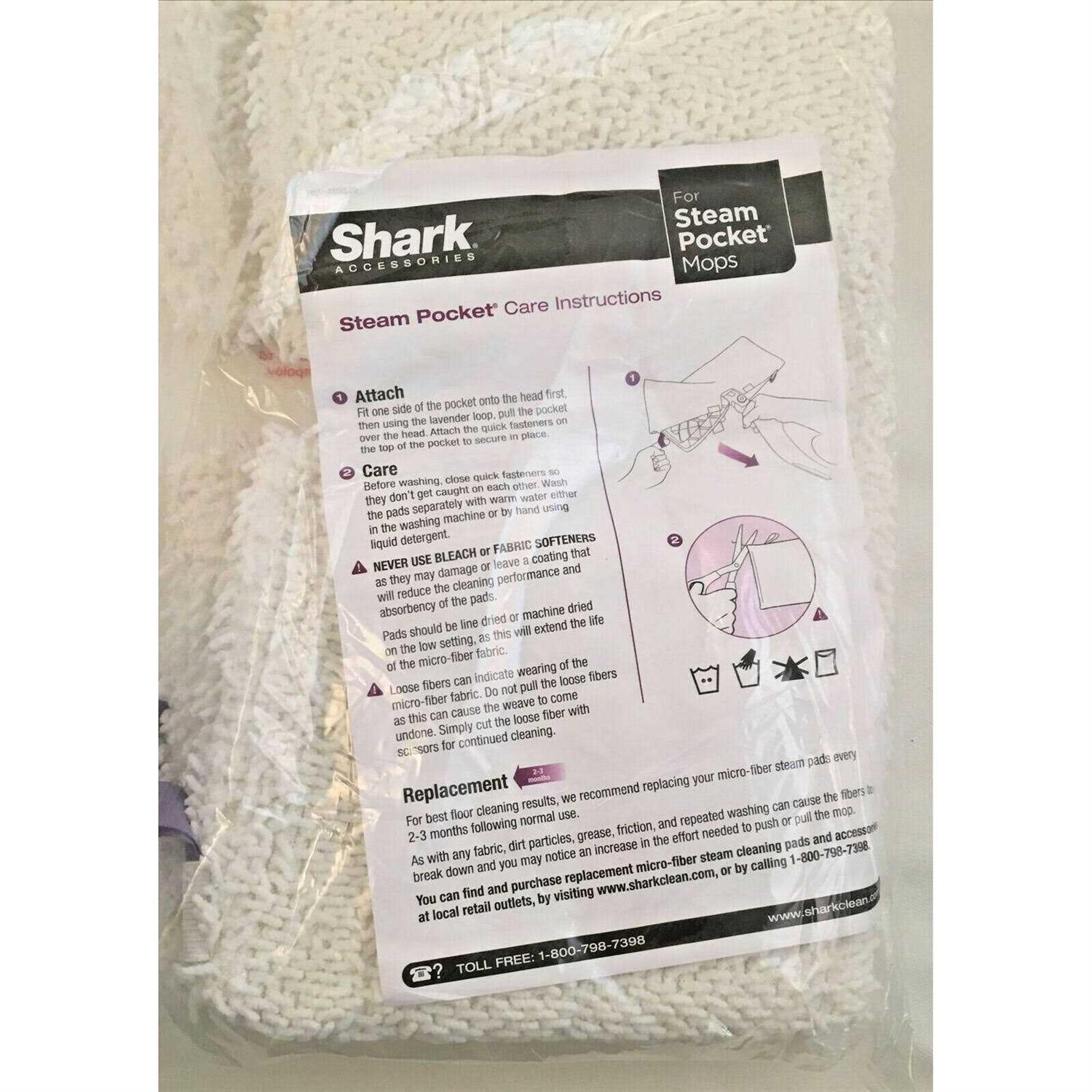 Shark Steam Pocket Mop Pads - Image 5