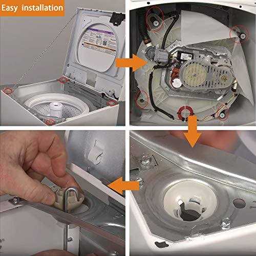 Updated W10780048 Washer Suspension Rod Kit by Beaquicy Replacement for Whirlpool Ken-more Admiral May-tag Washing Machine - Image 4