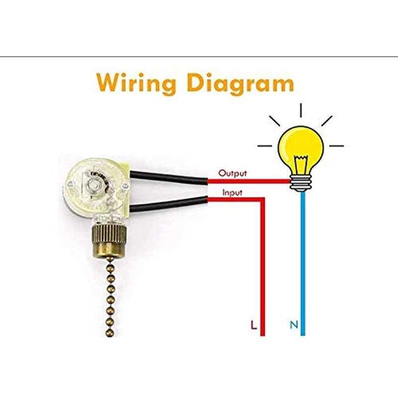 Hunter Switch Ceiling Fan Light Switch Zing Ear Pull Chain Switch ZE-109 Fan Light Switch - Image 4