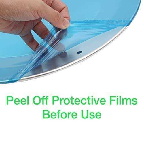 Replacement Patio Heater Heat Shield 3 Outer Panels and 1 Center Panel Heat Shield with 3 Pre-Drilled Holes - Image 3