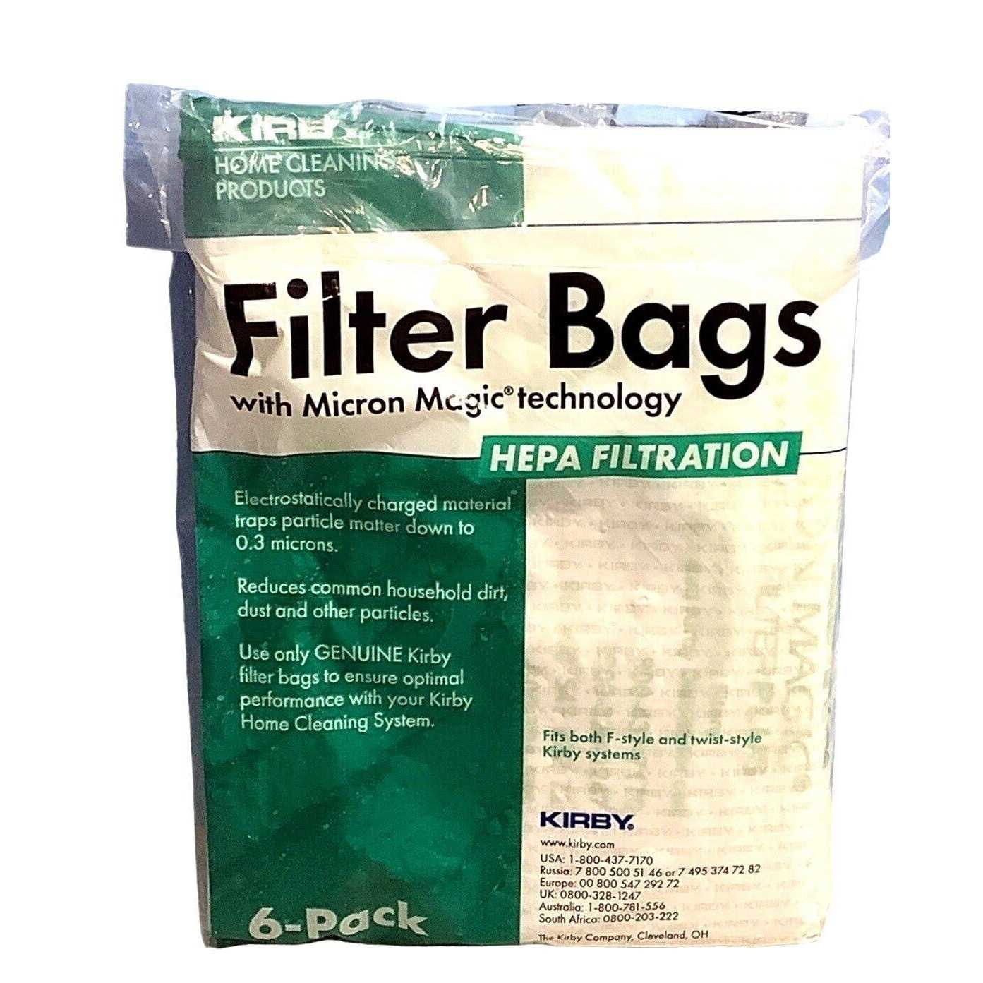 Kirby 204814 Micron Magic Hepa Filter Plus Bags - Image 4