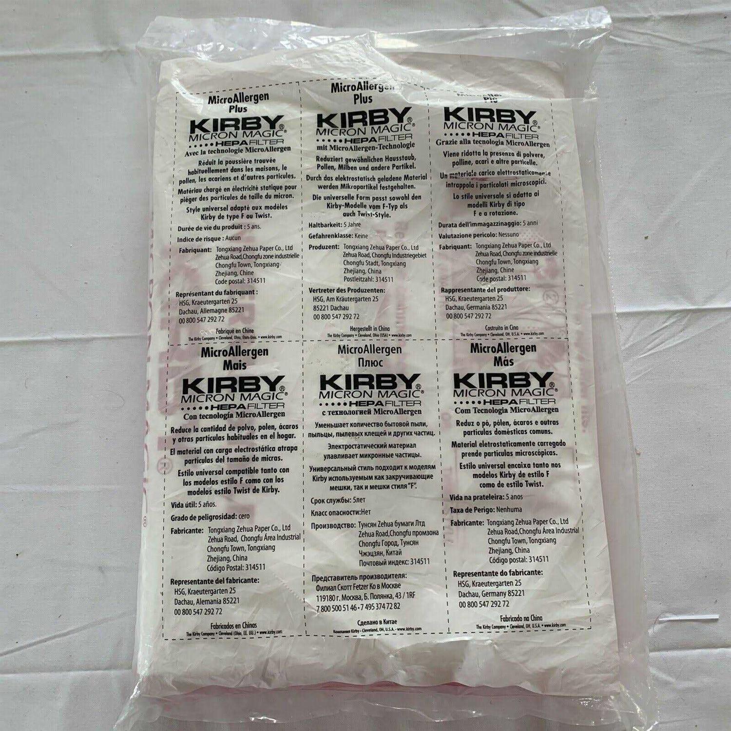 Kirby 204814 Micron Magic Hepa Filter Plus Bags - Image 5