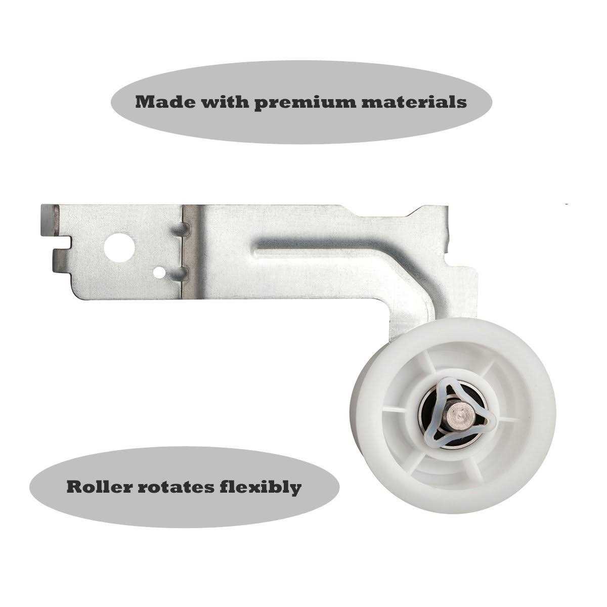 LFORBB Dryer Roller Replacement Part for Samsung DV42H5000EWA3 DV45H7000EWA2 Dv48h7400ewa2 Dv42h5200epa3 Dv40j3000ewa2 - Image 4